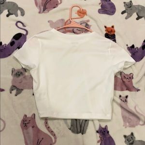 Brand new (white) cropped top